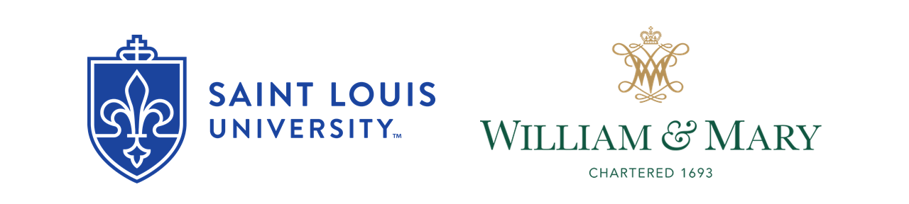 St. Louis University & William and Mary logos