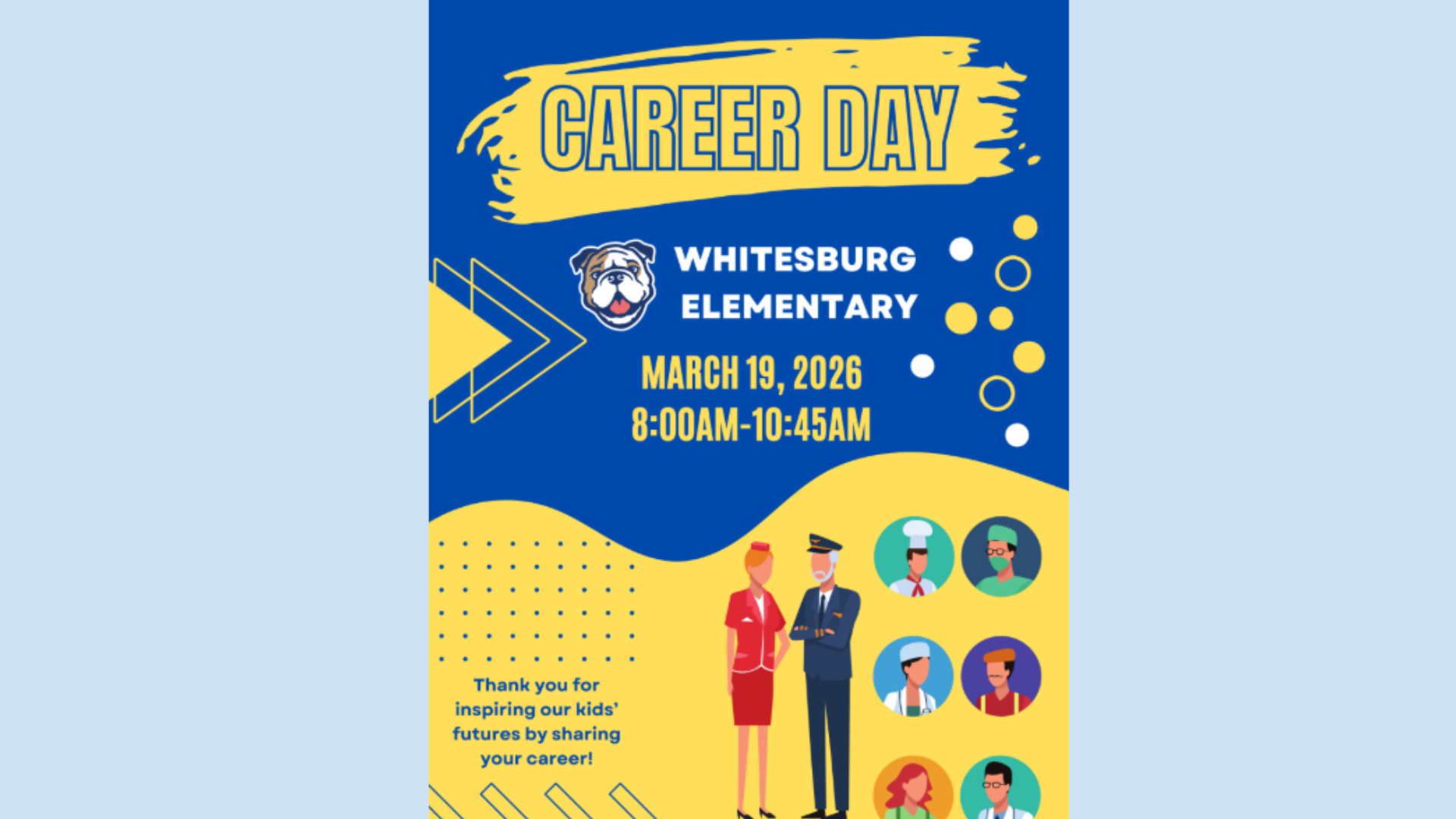 Career Day is March 19th