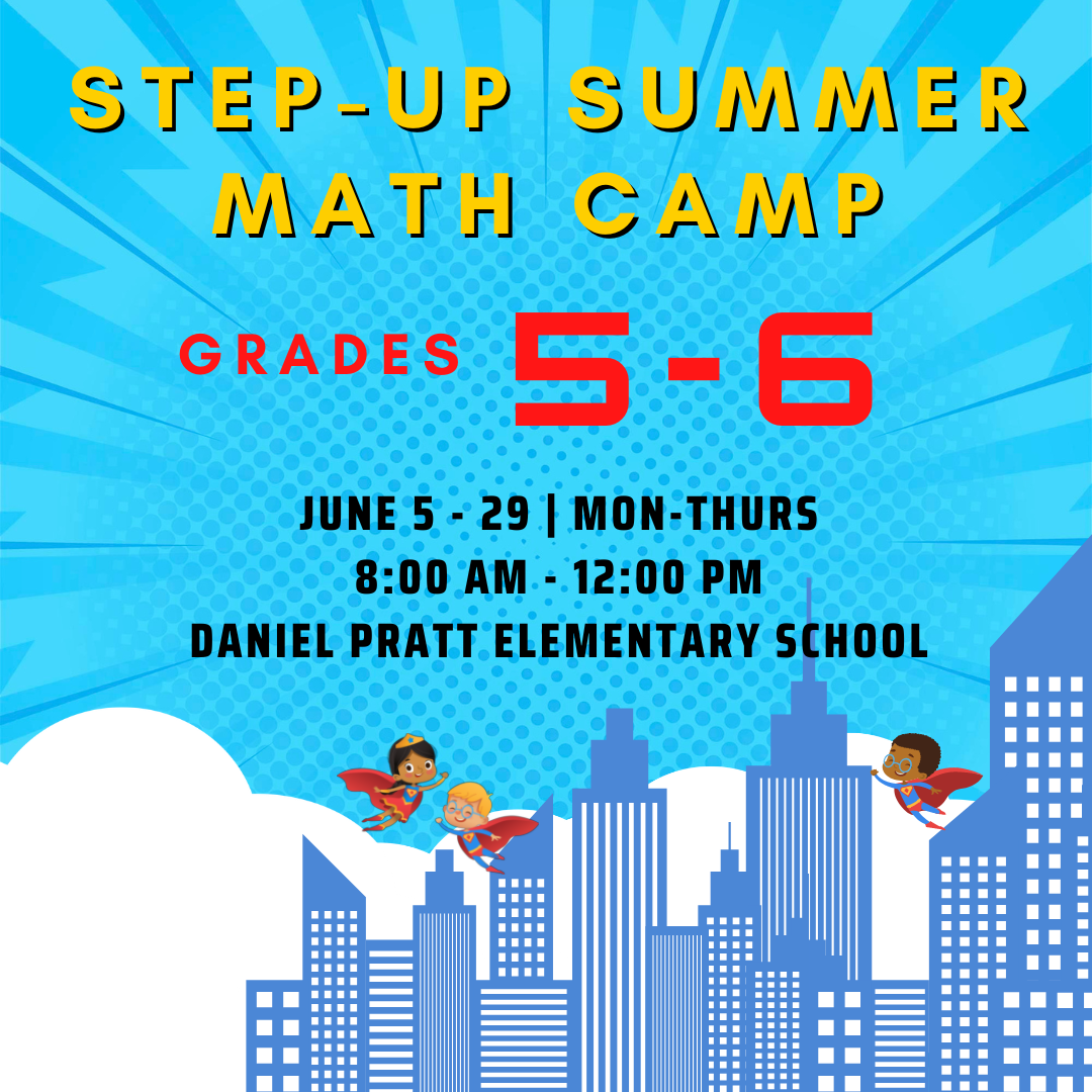 Step Up Summer Math Camp