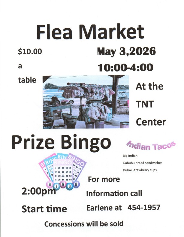 Senior Flea Market May 3 