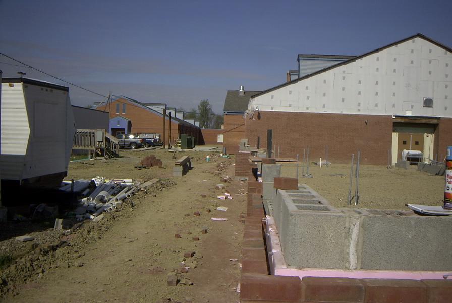 construction in east wings