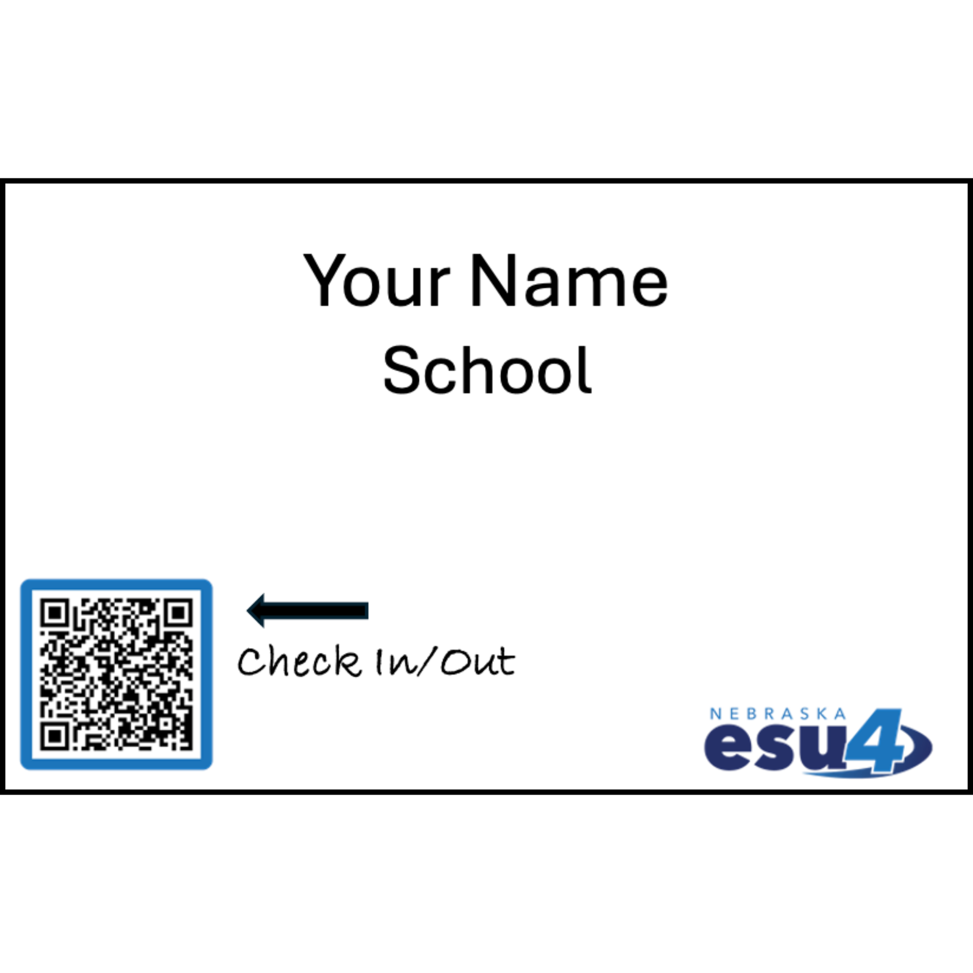 image of name tag image of name tag