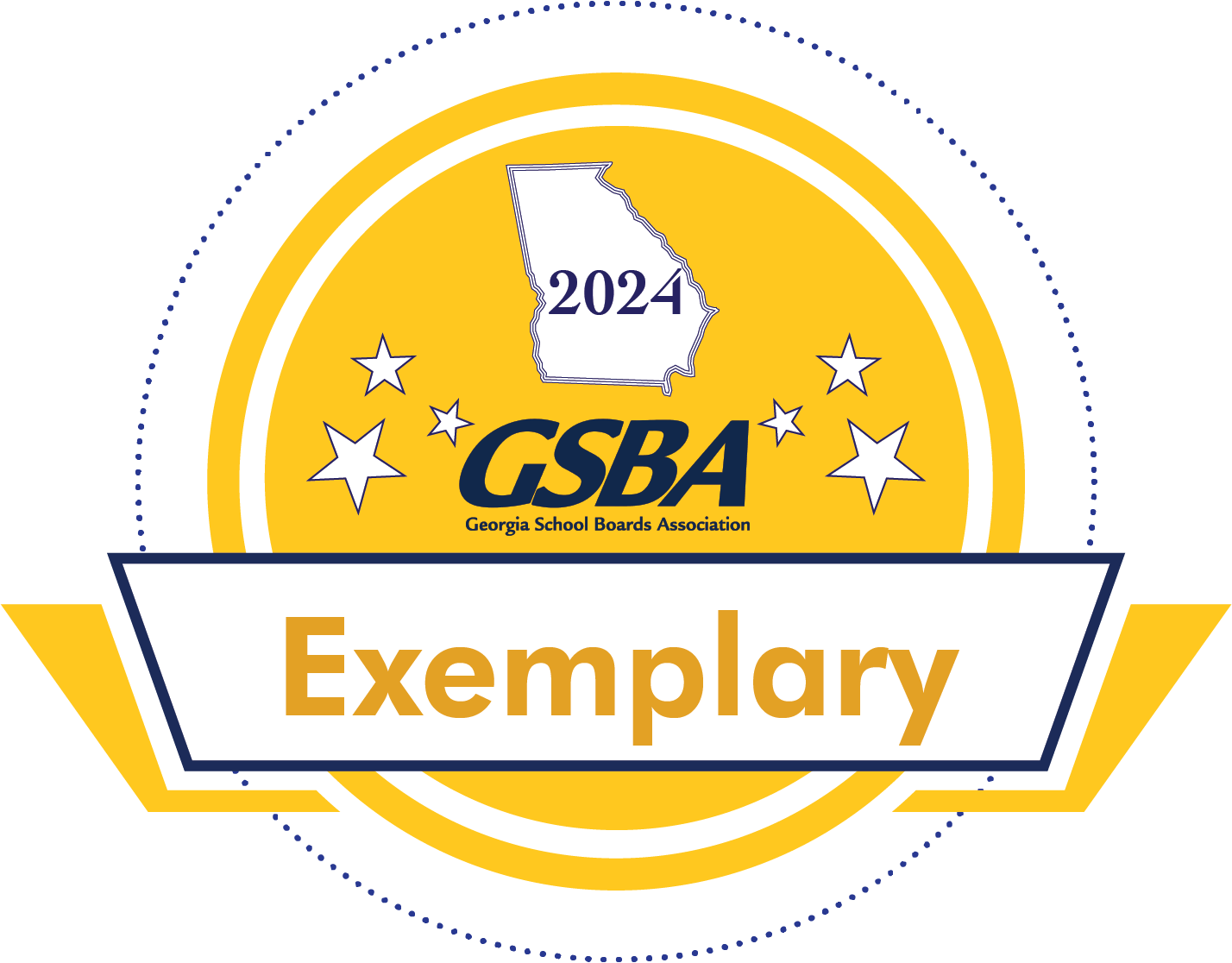 2024 GSBA Exemplary School Board logo