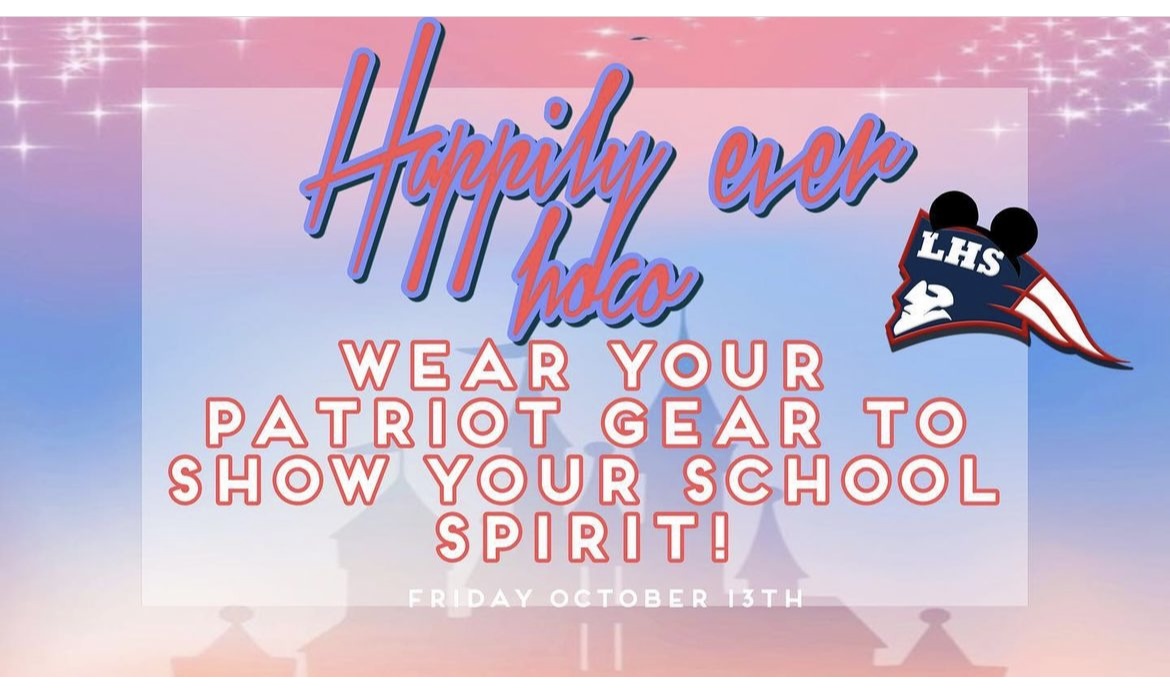 Wear your red white and blue - Friday