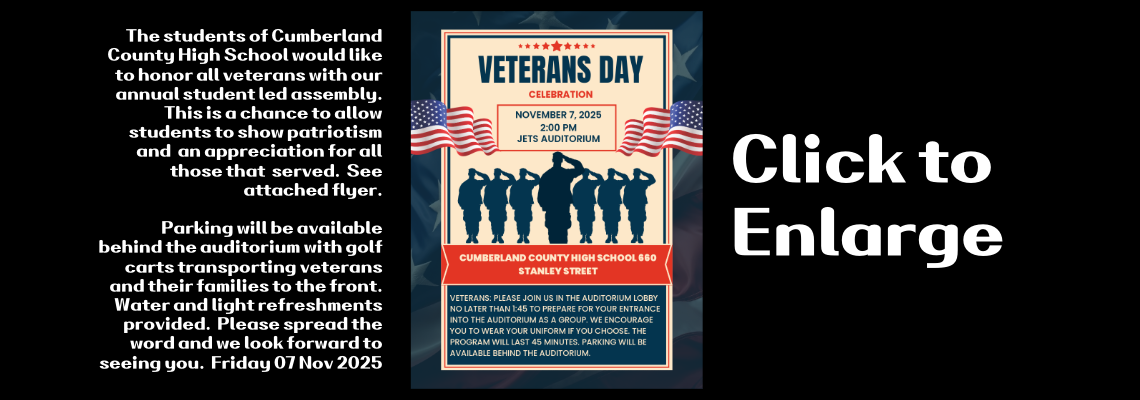 CCHS Veterans Celebration