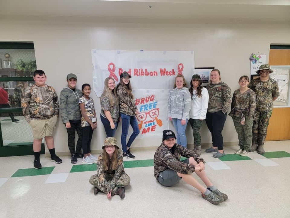 RED RIBBON WEEK--CAMO DAY