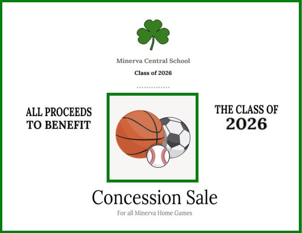Image:  concession sales at all home games to benefit the MCS Class of 2026