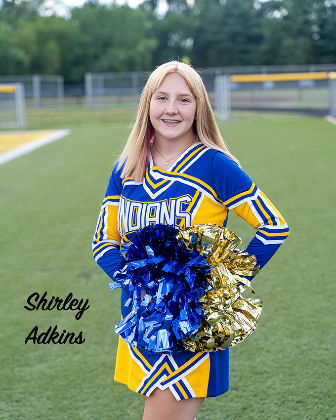 senior Shirley Adkins
