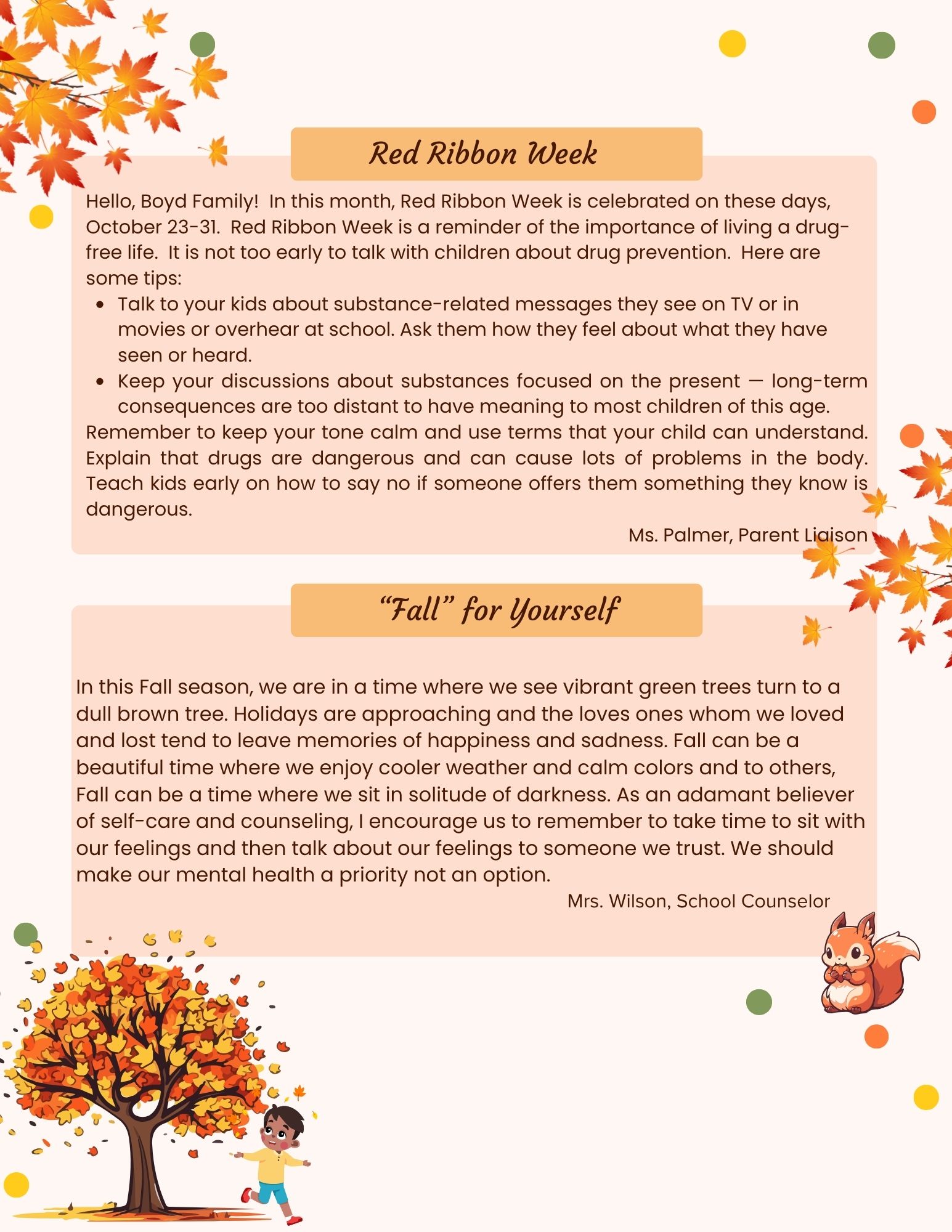 October Newsletter - Page 2