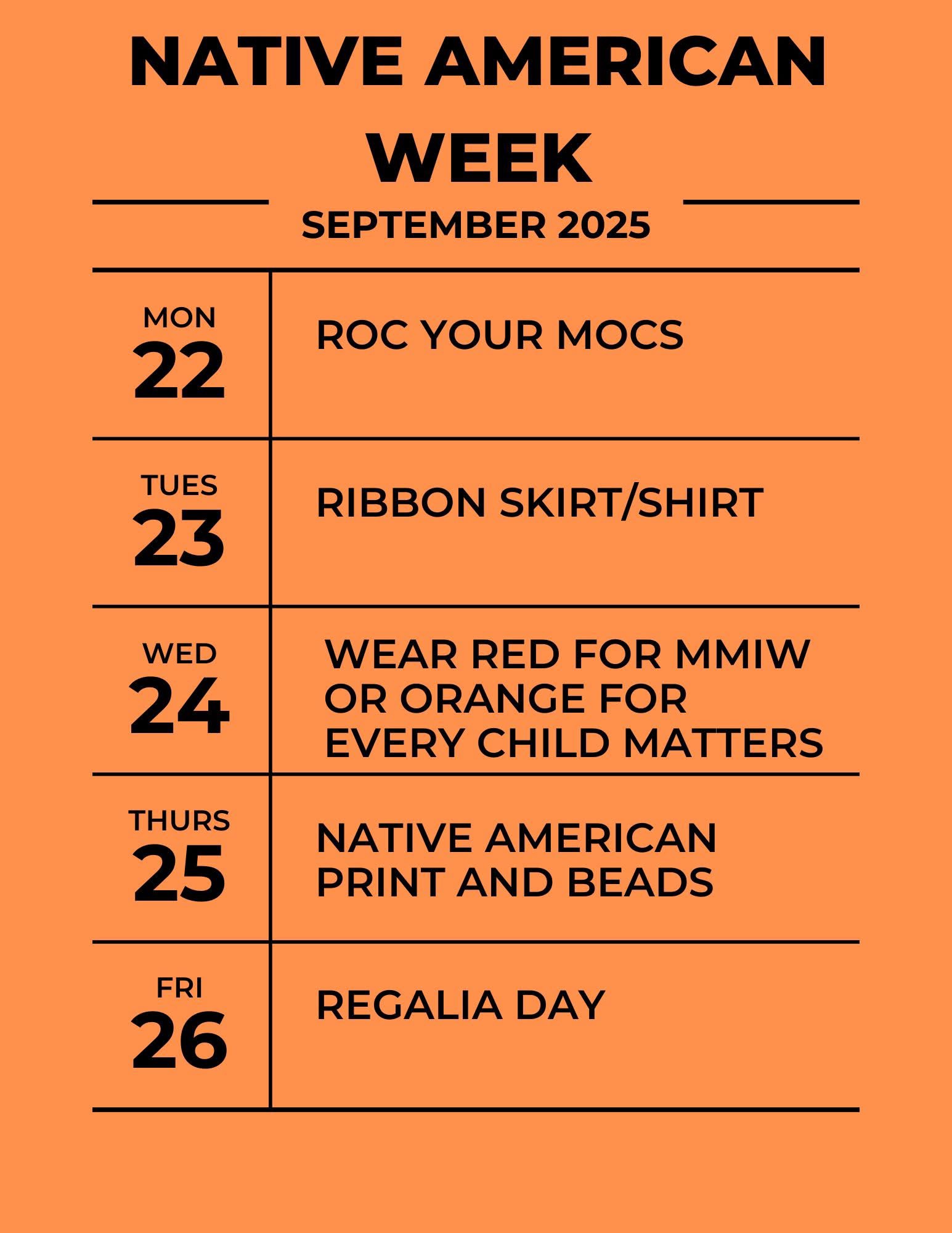 Native American Week