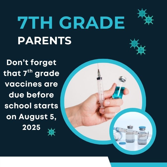 7th Grade vaccines