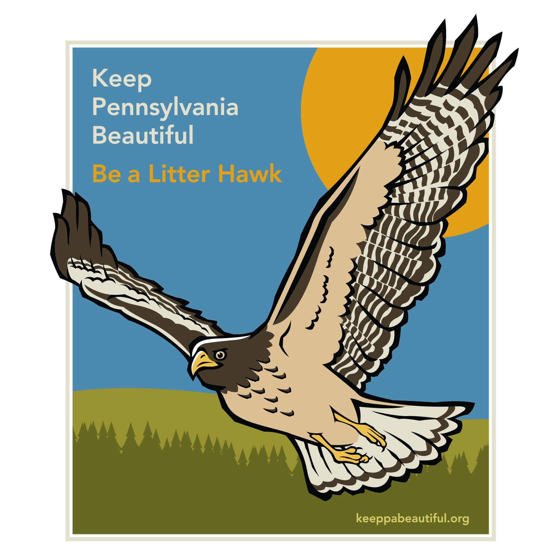 Litter Hawk Award Logo