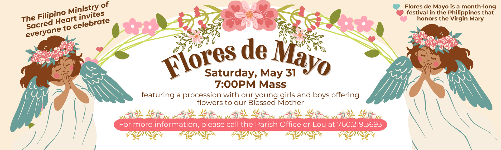 Flores de Mayo | Saturday, May 31 | 7pm 