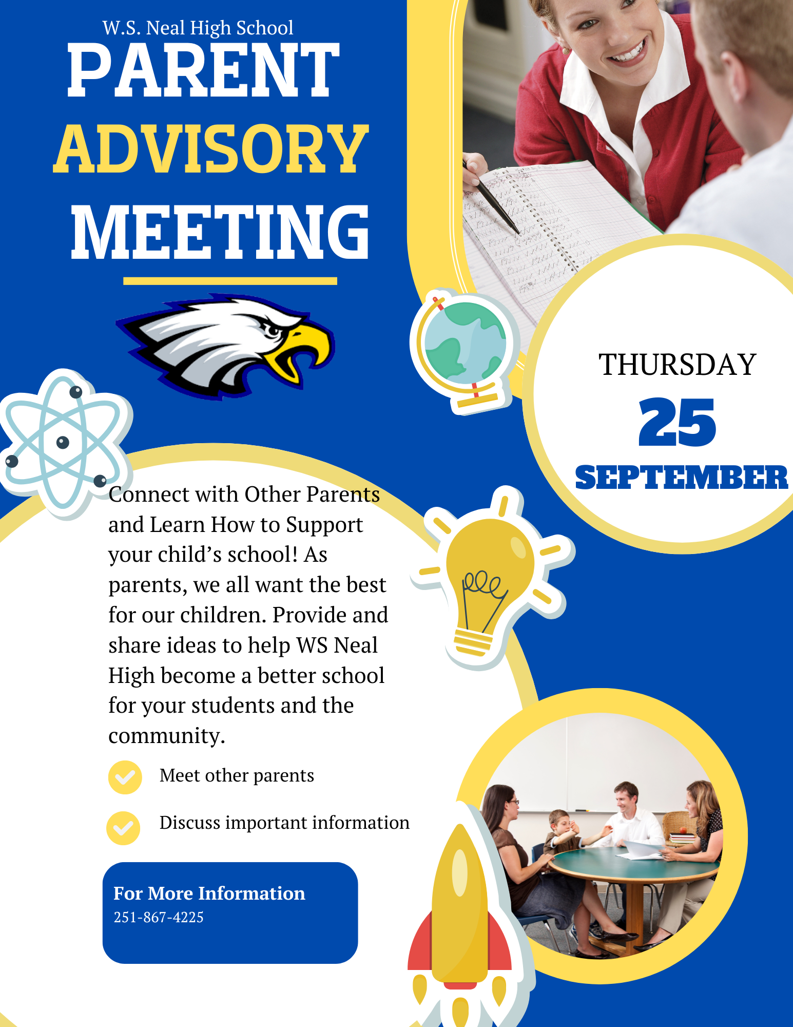 Parent Advisory Meeting 9/24