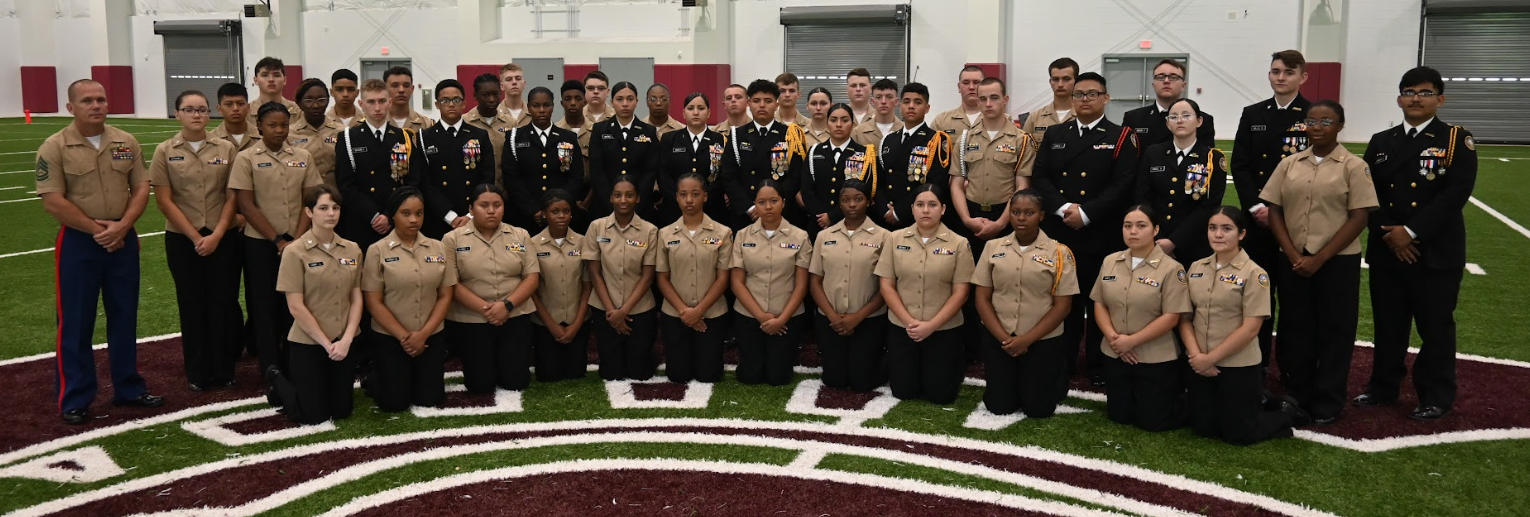 CHS NJROTC @ Multipurpose Building Ribbon Cutting