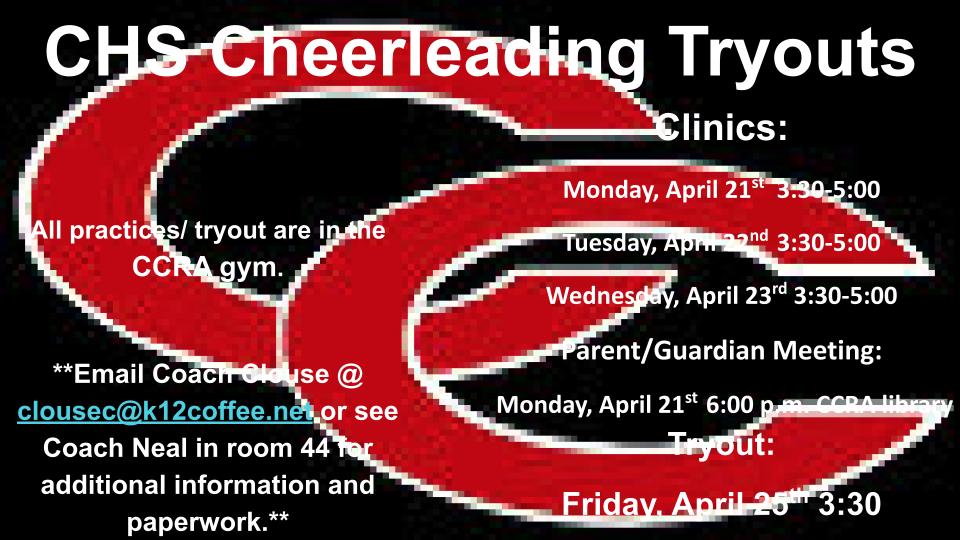 Cheer Tryouts