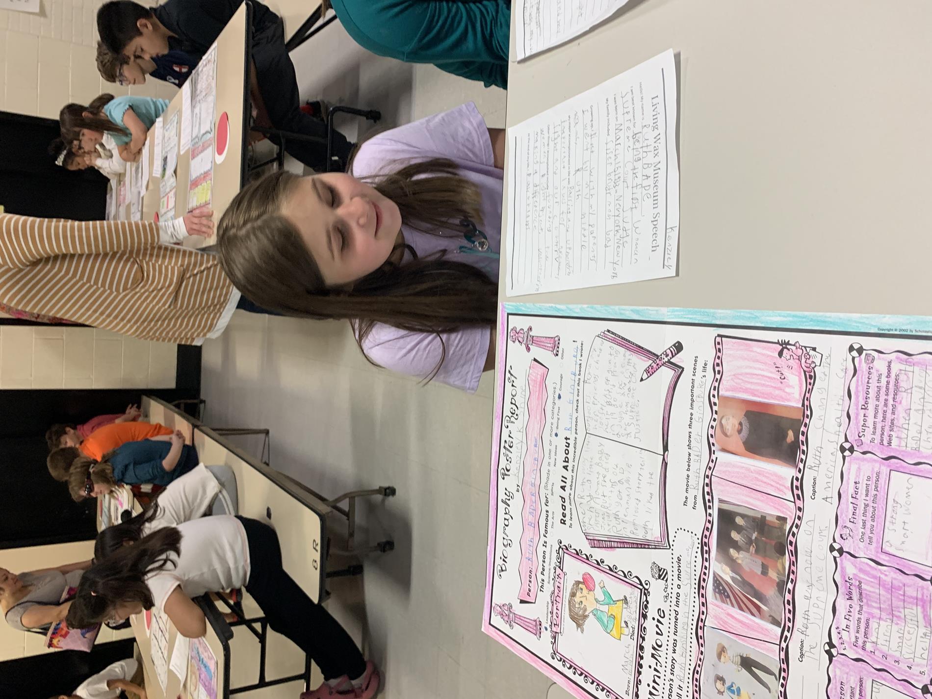 Third Grade Biography Fair
