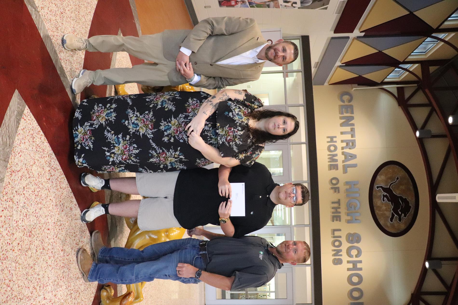 Matthew Brown awarded Carroll EMC Foundation Scholarship