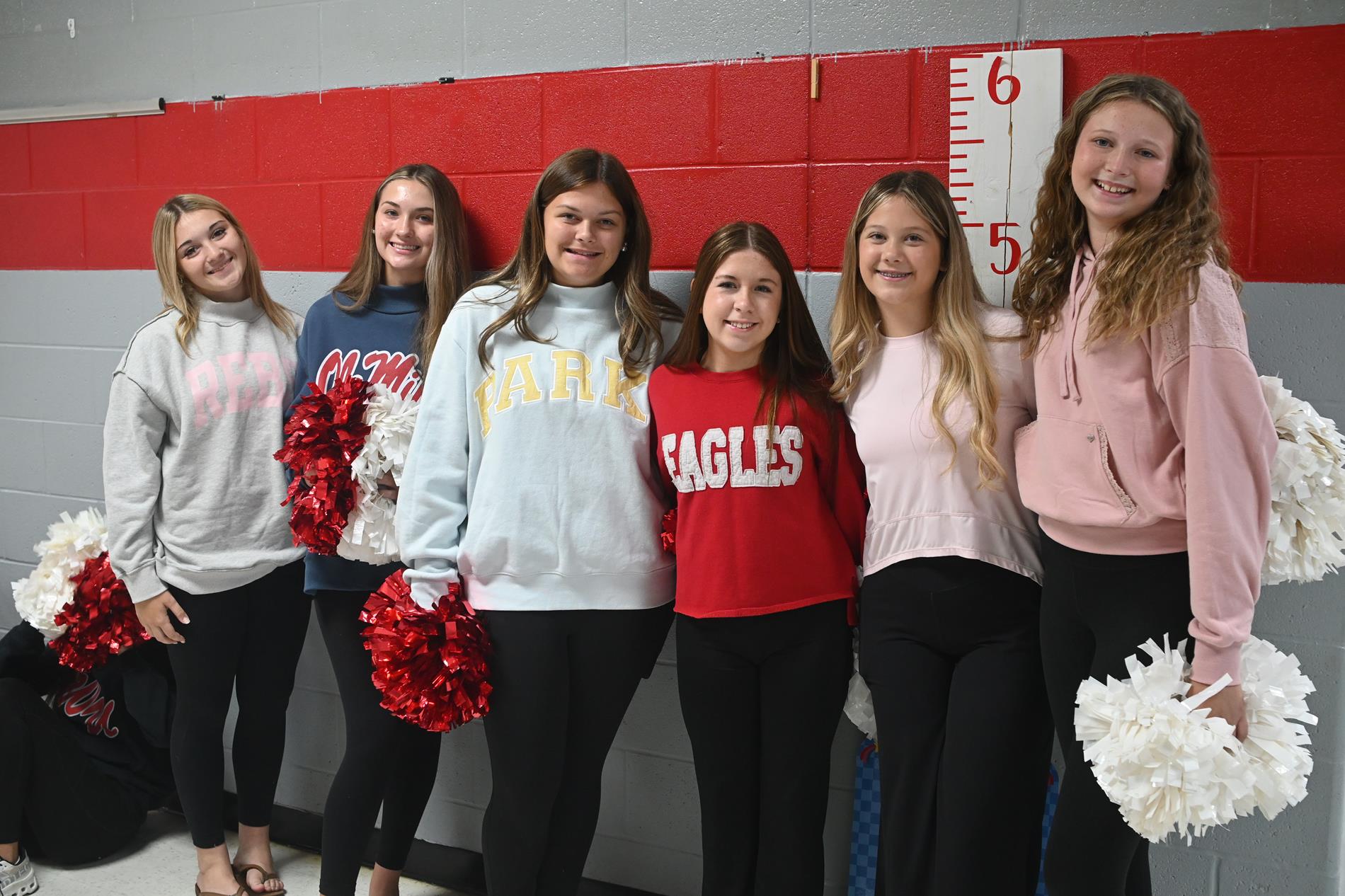 Cheer Girls at Alphabet Parade