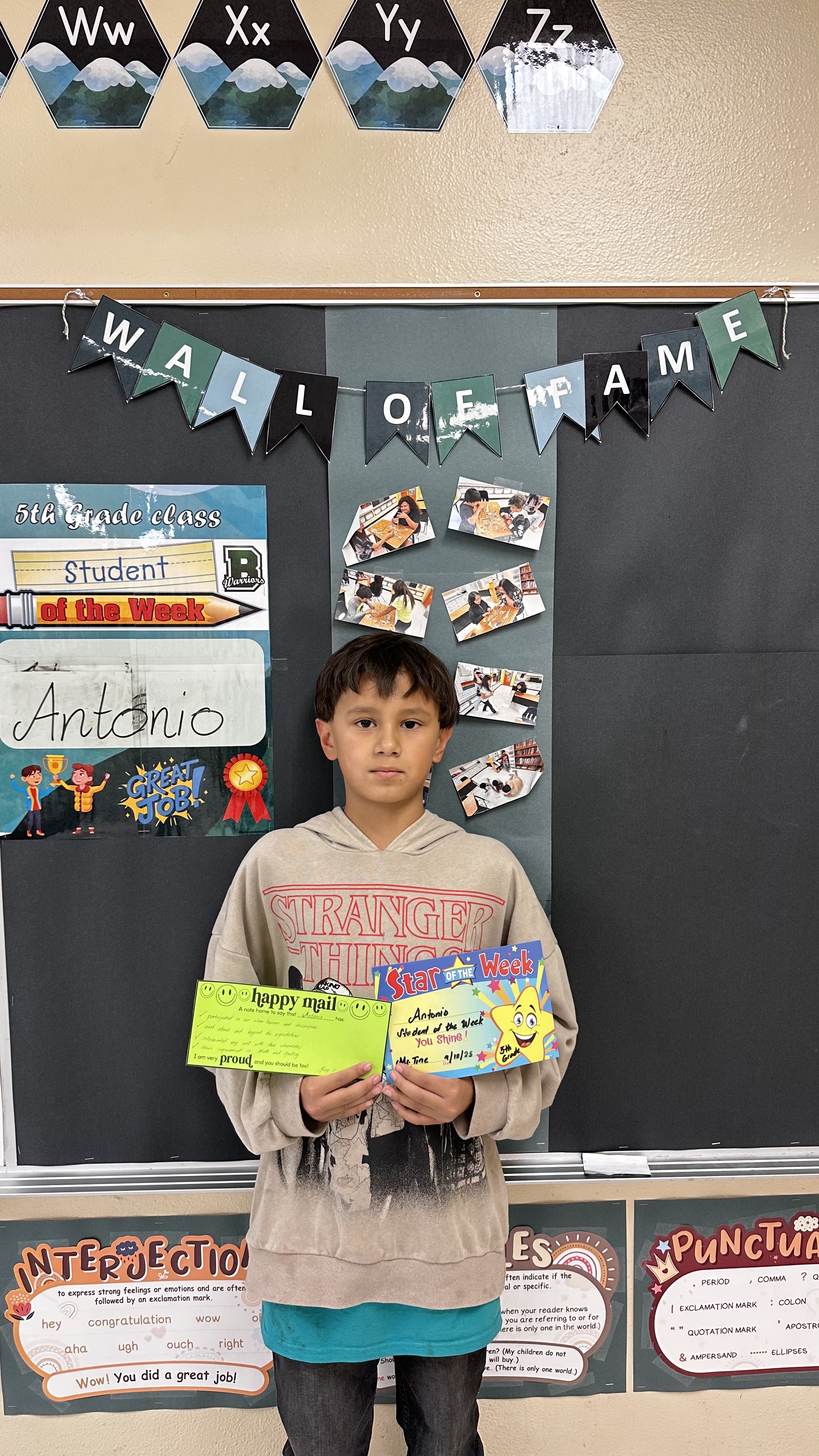 Antonio Figueroa
September 8-12 Student of the Week