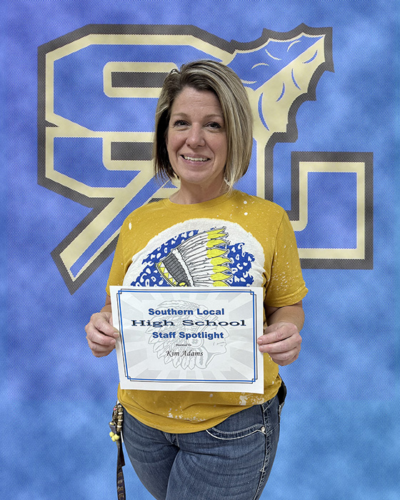 Ms. K. Adams, Sept. Spotlight