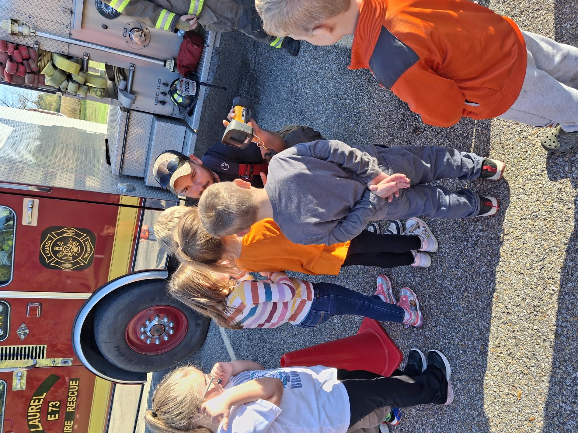 A Visit From The Fire Fighters