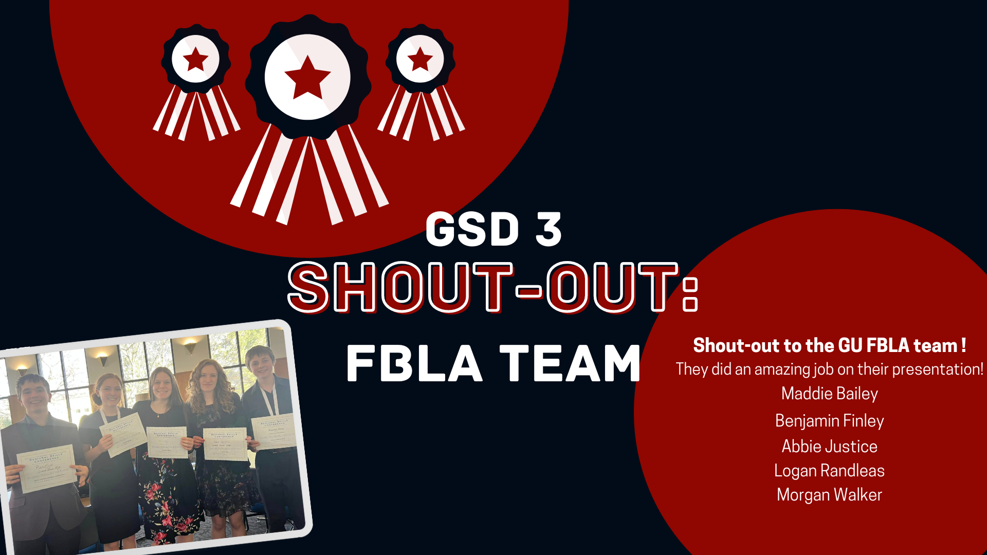 FBLA Team Shout-Out