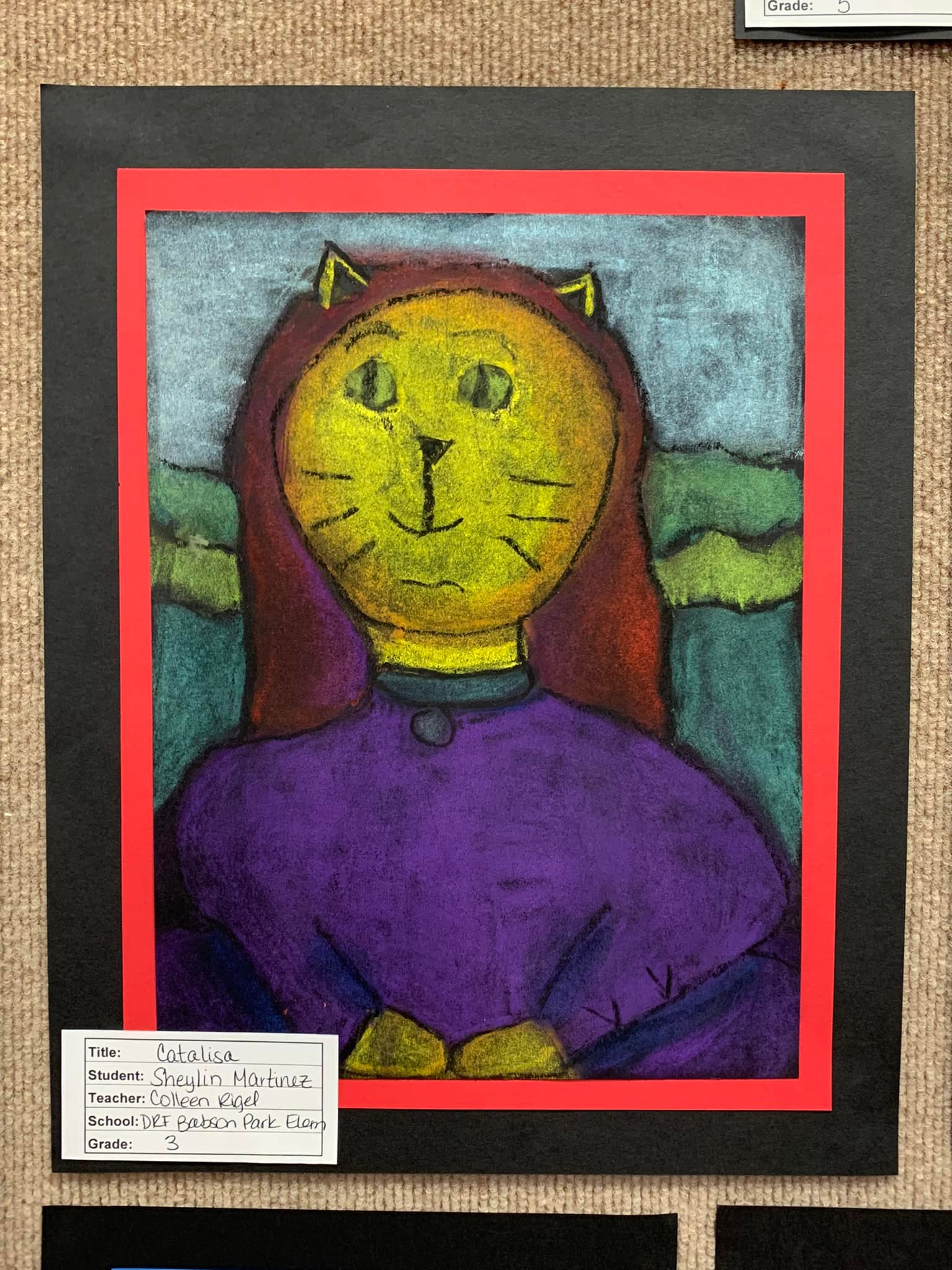 Student art show artwork.