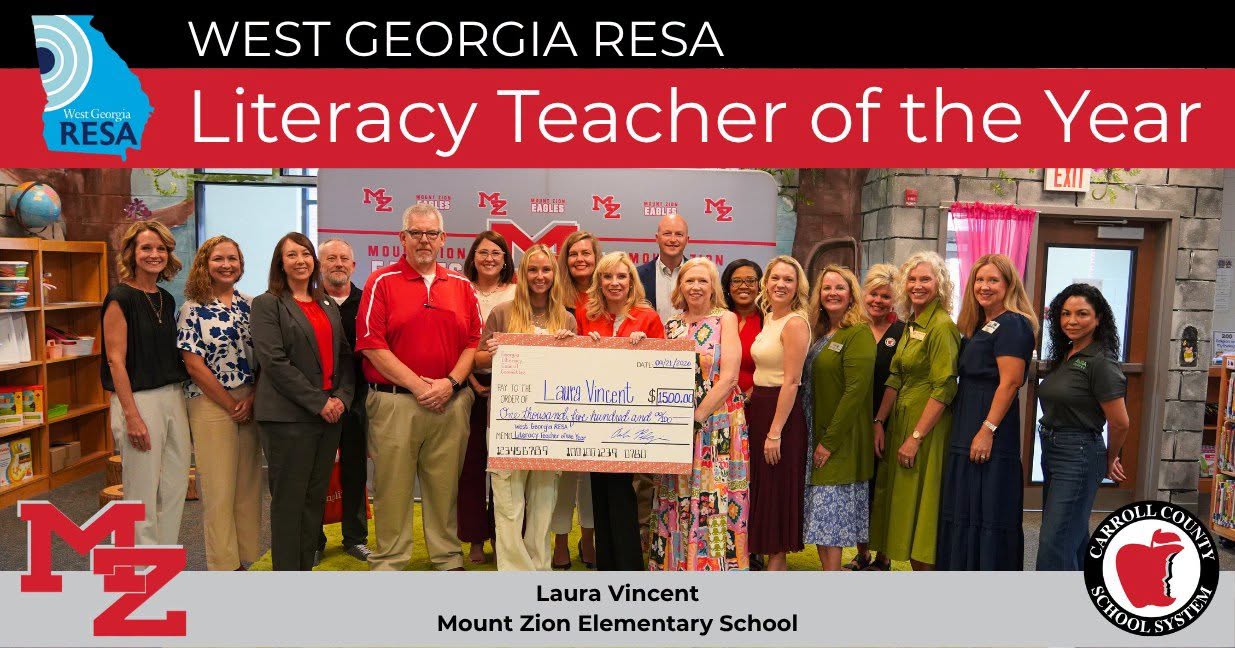 west ga resa literacy teacher of the year