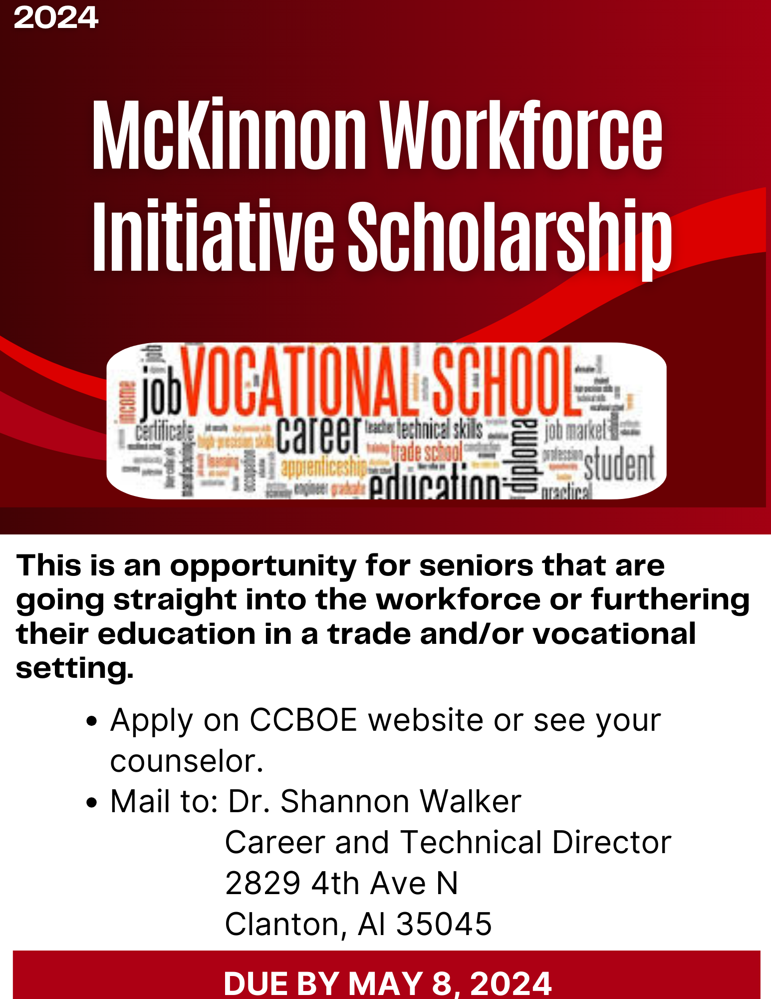 McKinnon Workforce Initiative Scholarship