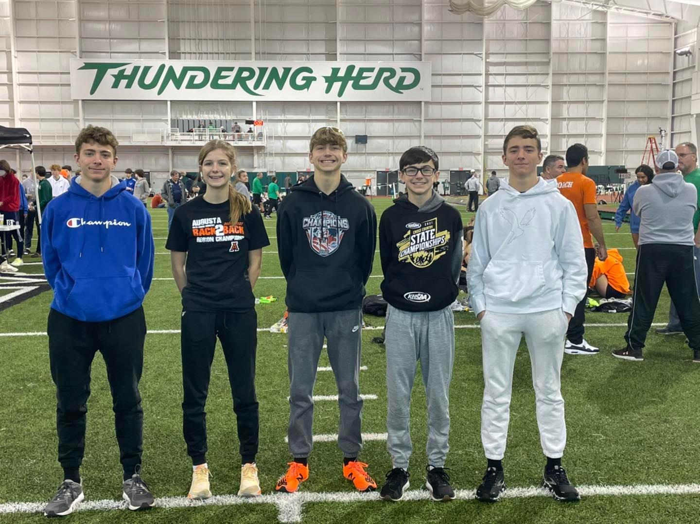Augusta Completes Indoor Track Season at Marshall University