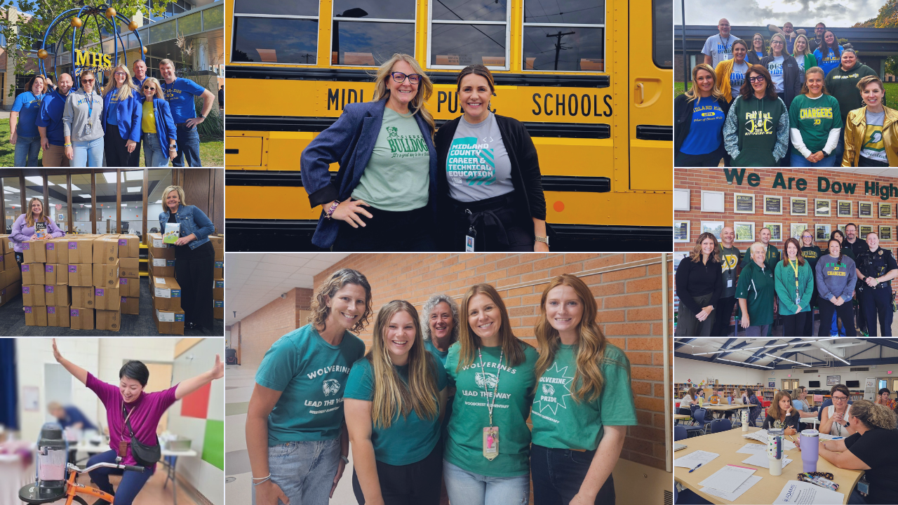 Collage of MPS employees