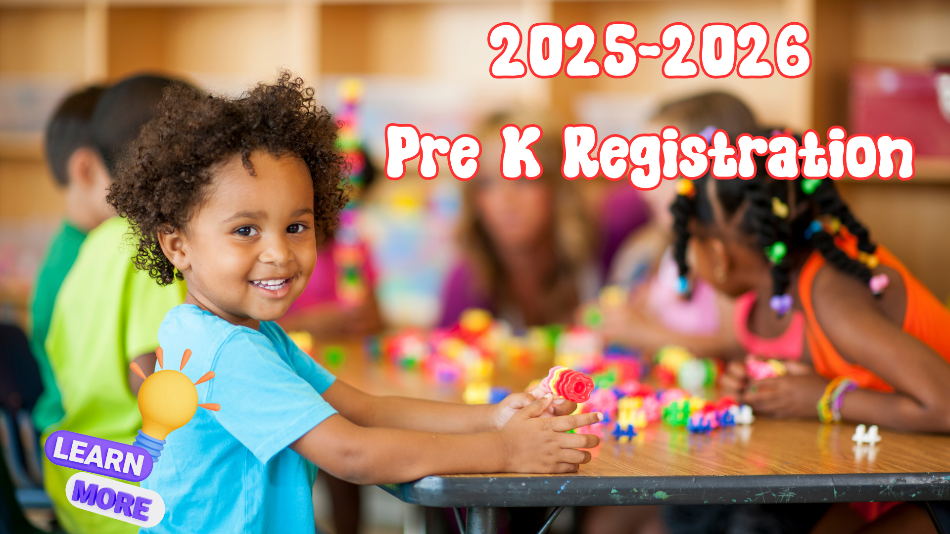 2025-2026 Pre K Registration Information