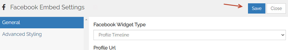 Facebook Embed - Connect Suite