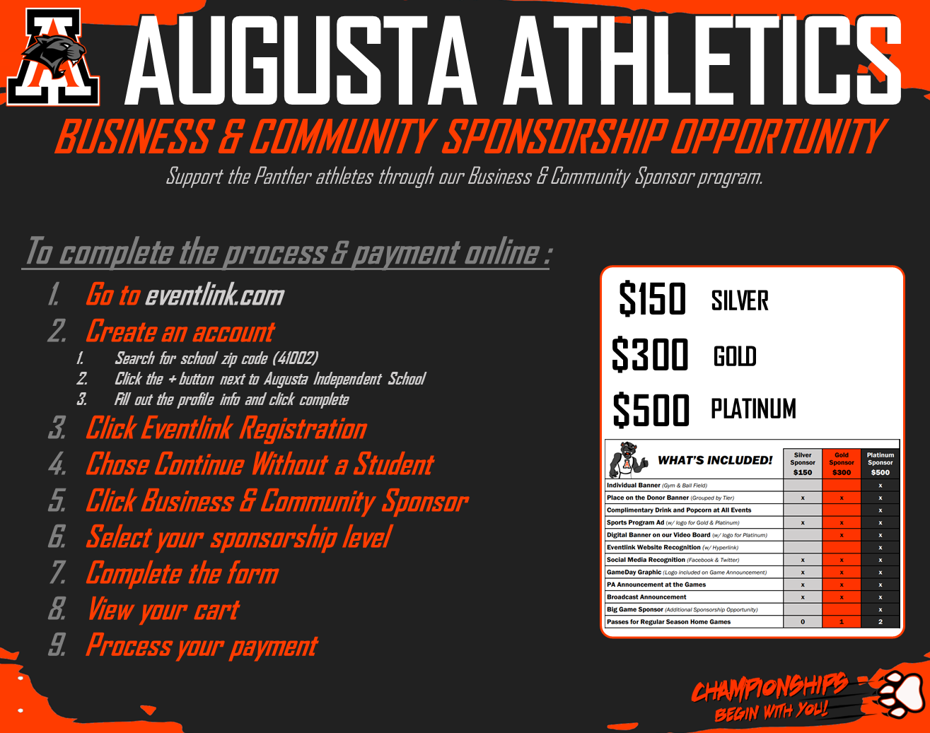 Sponsorship graphic