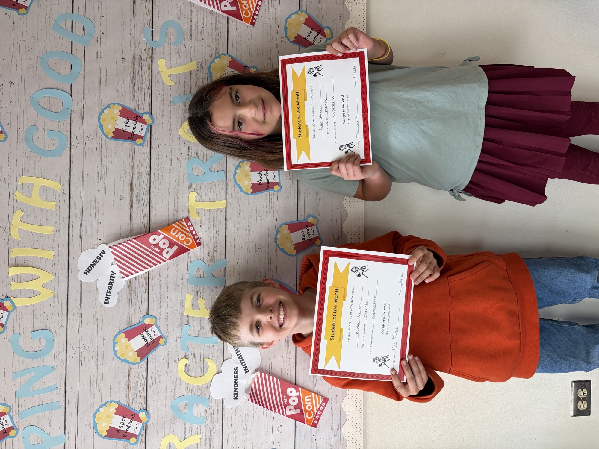 March Students of the Month