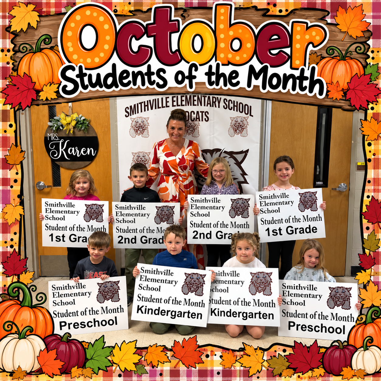 October Students of the Month