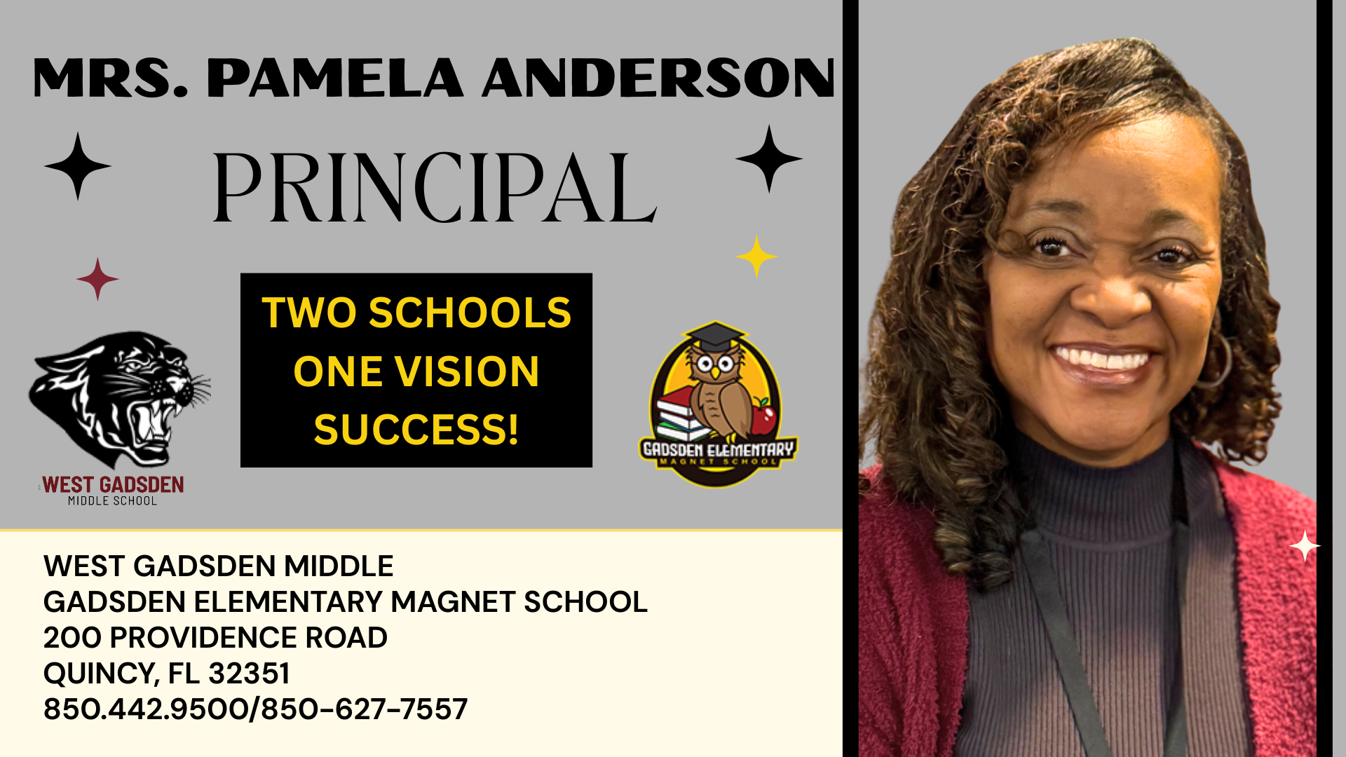 Principal Pamela Anderson