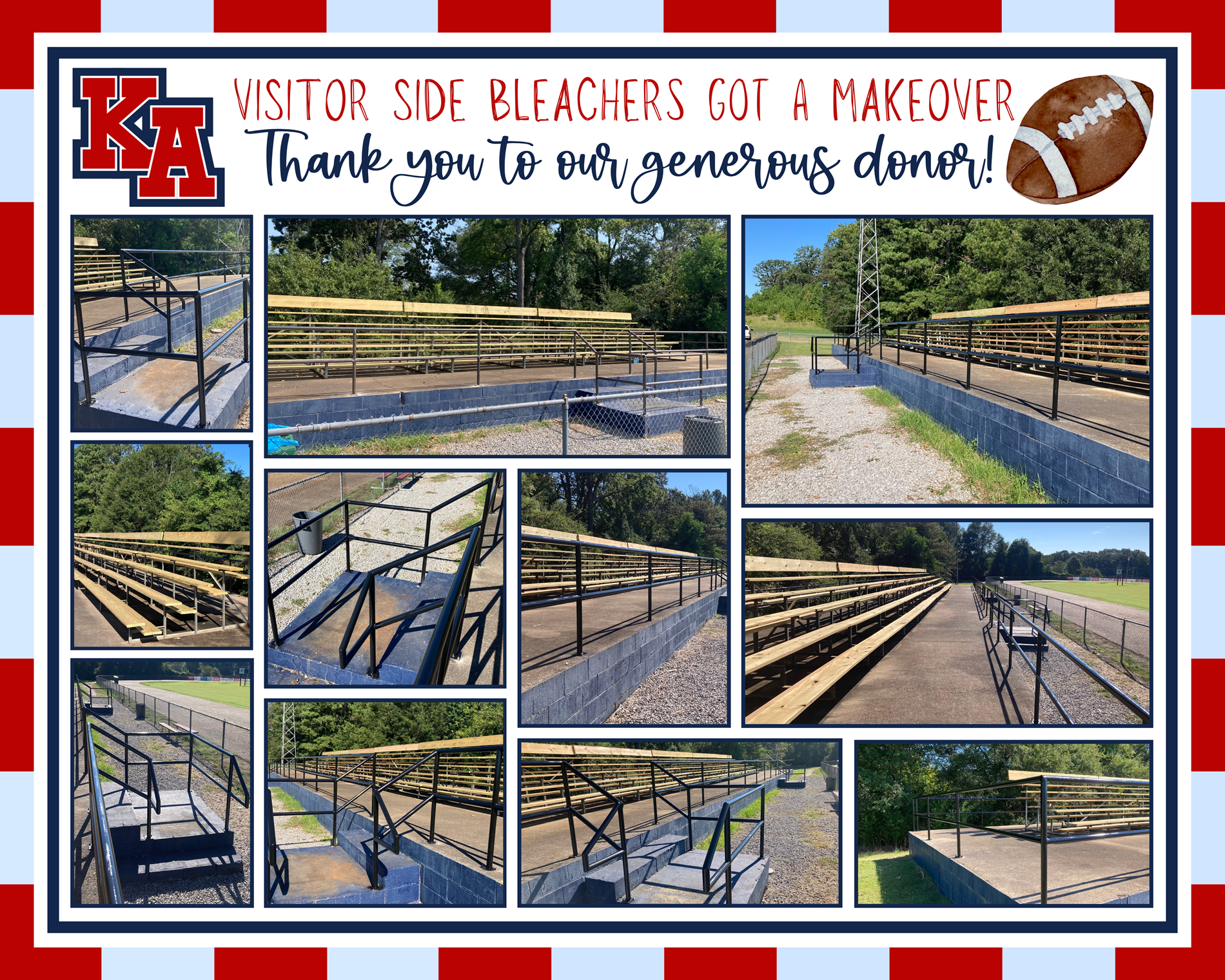 new bleachers