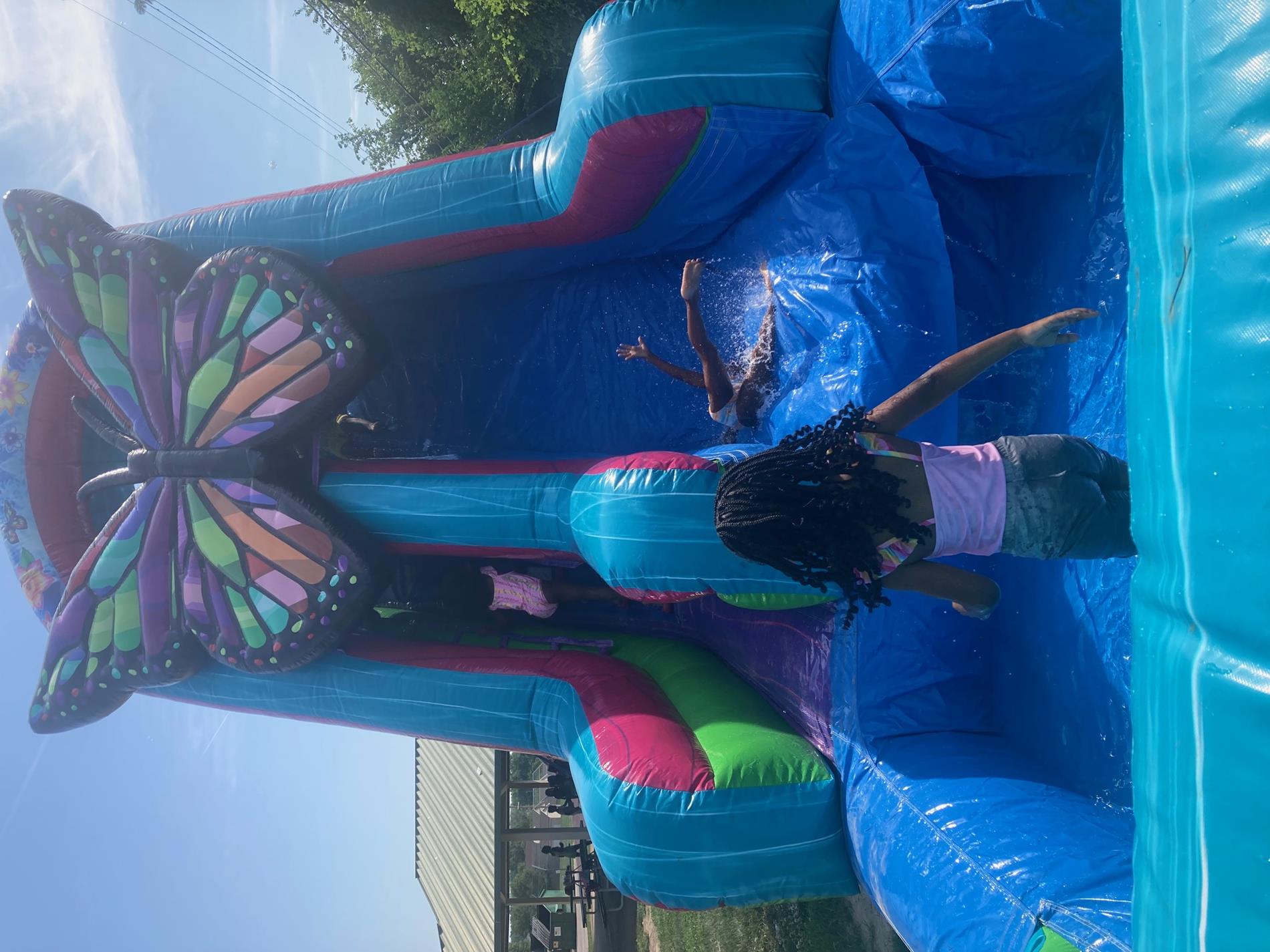 Butterfly slide