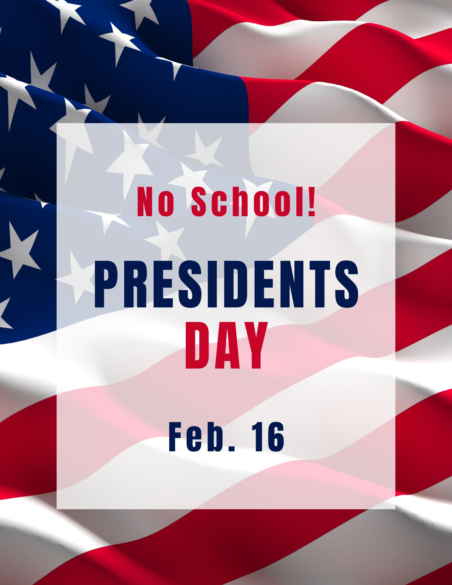 presidents day flyer with info document link