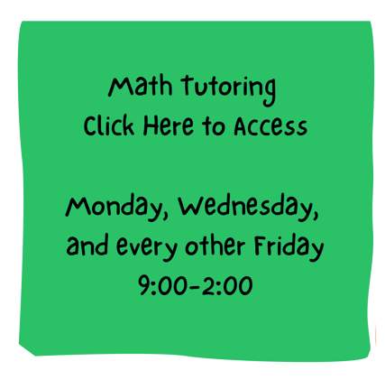 Math Tutoring Math Tutoring