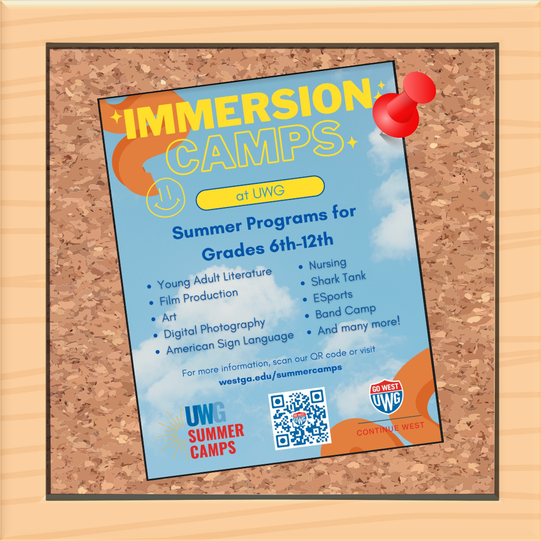 University of West Georgia Summer Immersion Camp
