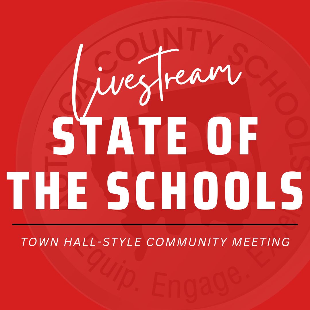 State of the Schools Livestream Graphic