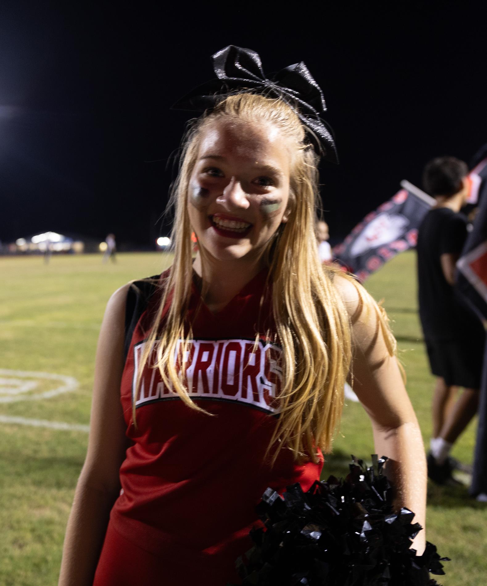 Ingram Tom Moore cheerleaders at Comfort High School