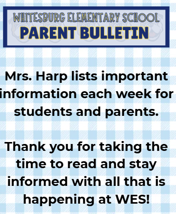 Weekly Parent Bulletin