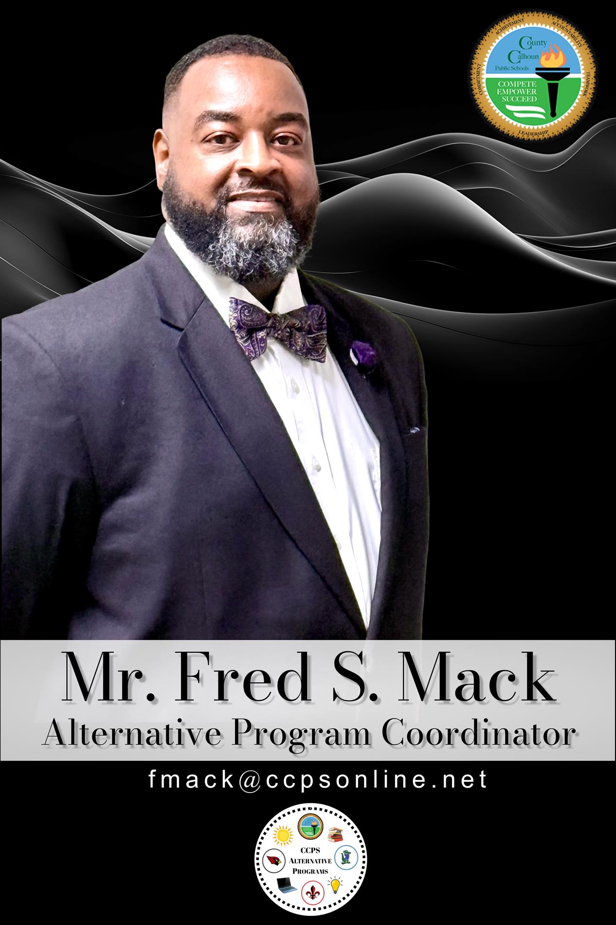 Fred Mack, Alternative Program Coordinator