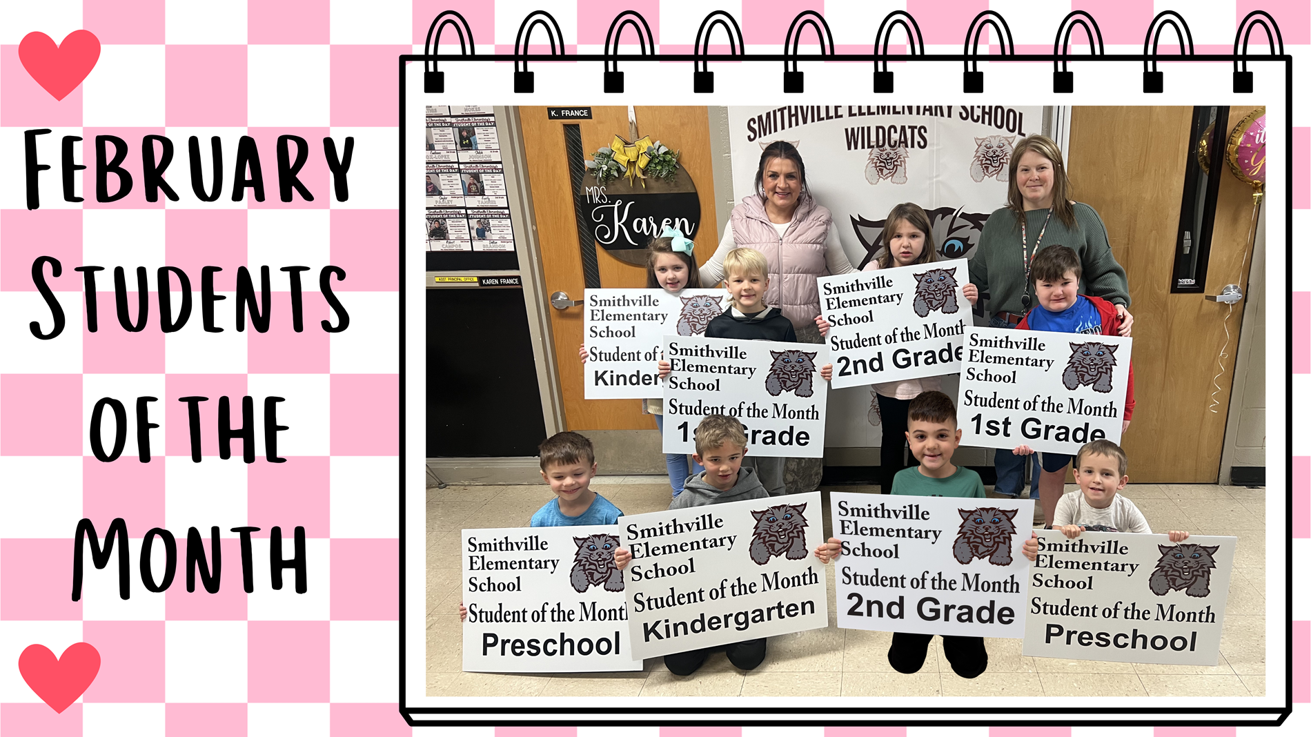 February students of the month