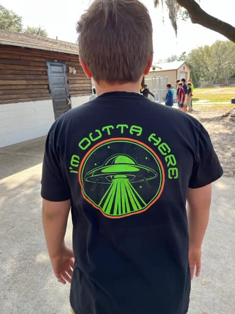 Gnats celebrating Literacy Week by wearing 