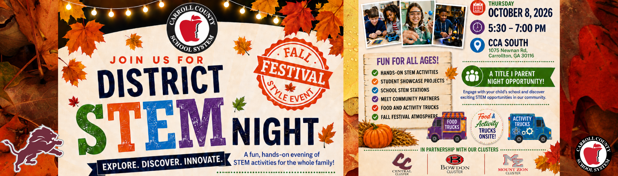 District STEM Night at CCA